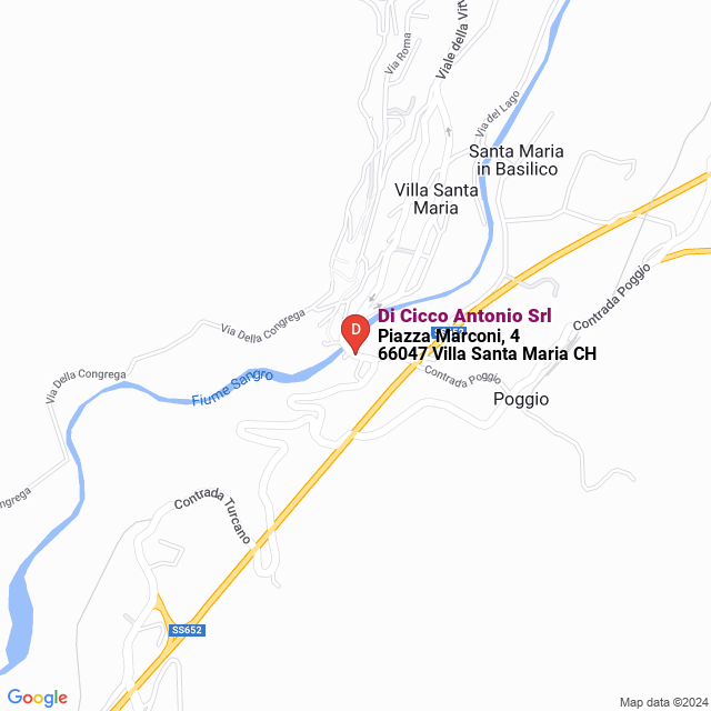 apri la mappa di Di Cicco Antonio Srl