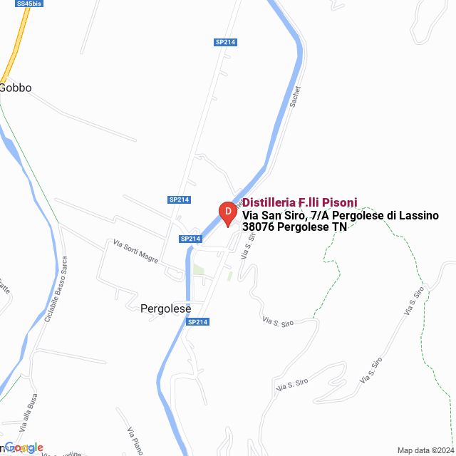 apri la mappa di Distilleria F.lli Pisoni