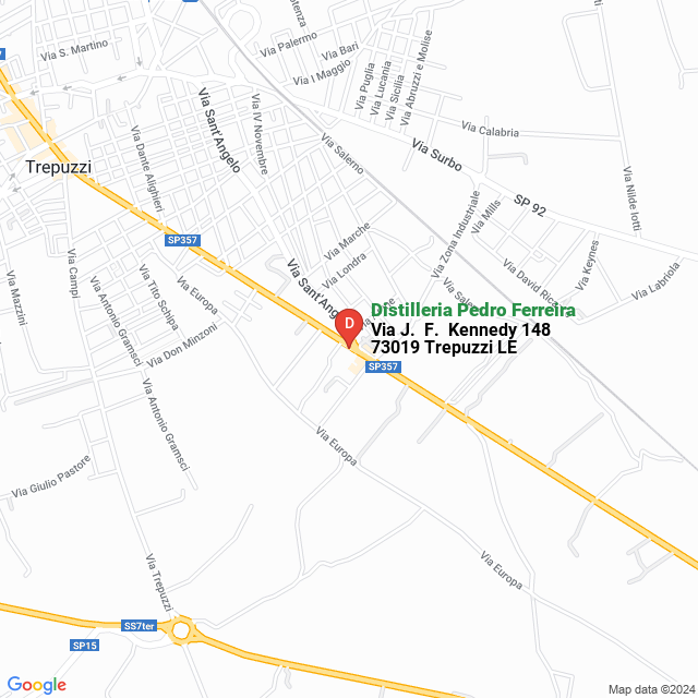 apri la mappa di Distilleria Pedro Ferreira