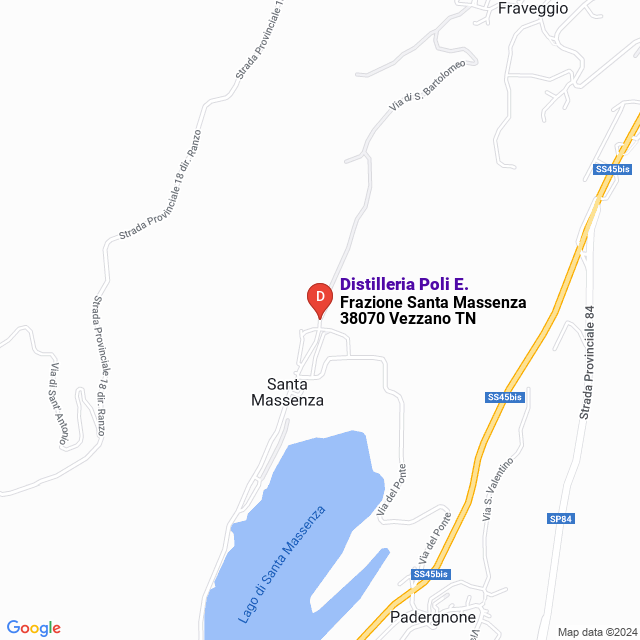 apri la mappa di Distilleria Poli E.