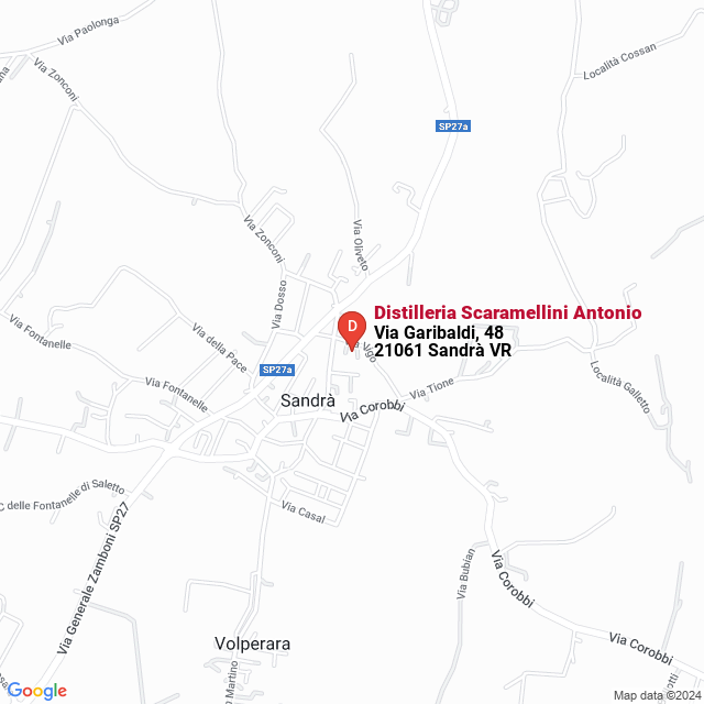 apri la mappa di Distilleria Scaramellini Antonio