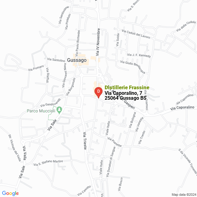 apri la mappa di Distillerie Frassine