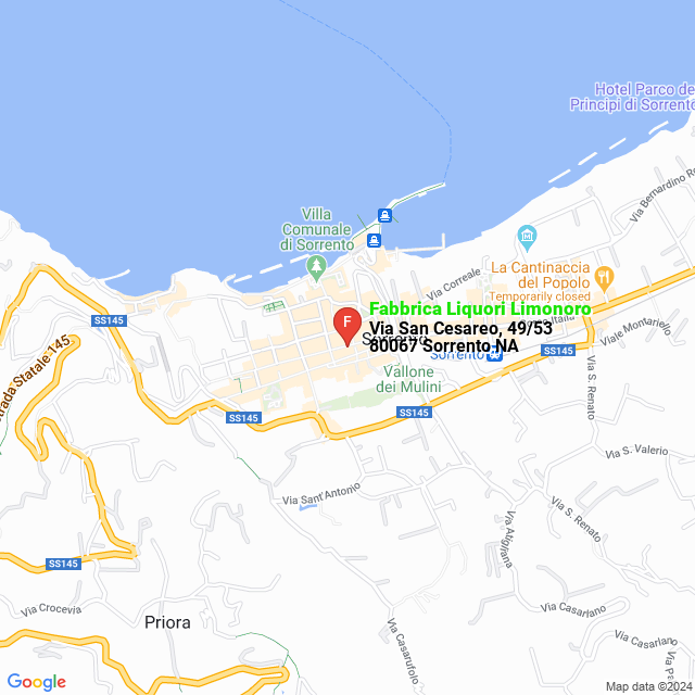 apri la mappa di Fabbrica Liquori Limonoro