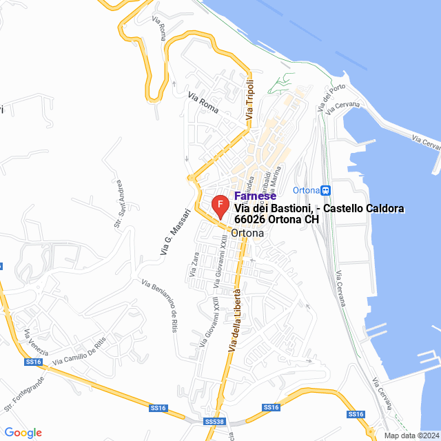 apri la mappa di Farnese