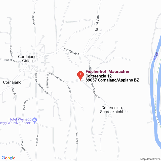 apri la mappa di Fischerhof -Mauracher