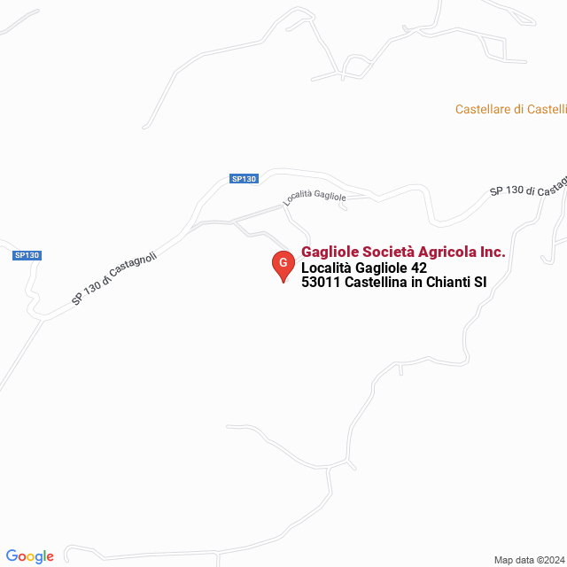 apri la mappa di Gagliole Società Agricola Inc.