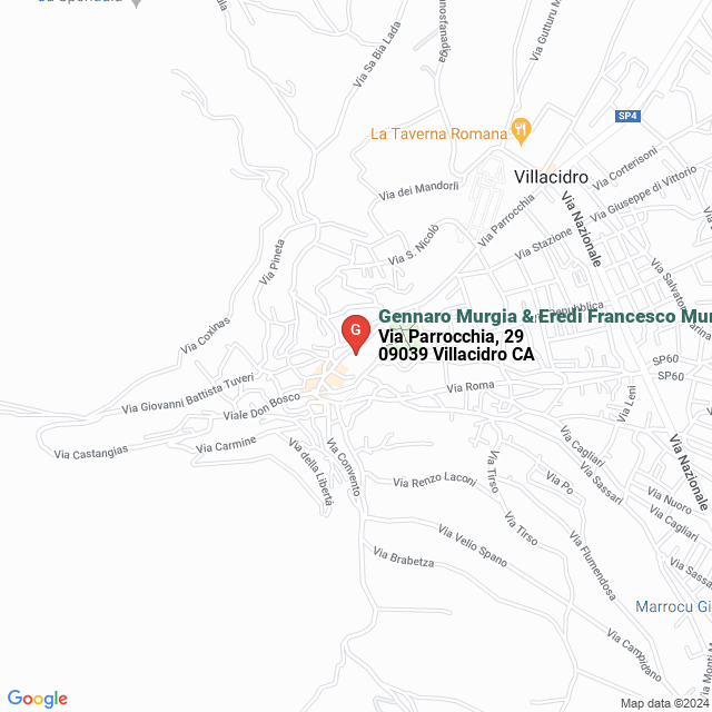 apri la mappa di Gennaro Murgia & Eredi Francesco Murgia S.A S.