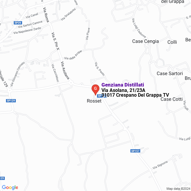 apri la mappa di Genziana Distillati