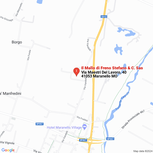 apri la mappa di Il Mallo di Freno Stefano & C. Sas