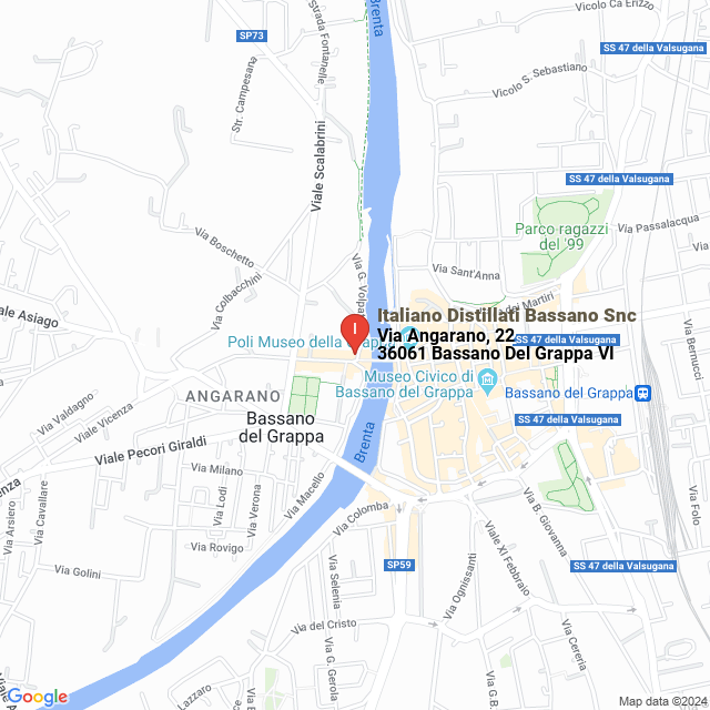 apri la mappa di Italiano Distillati Bassano Snc