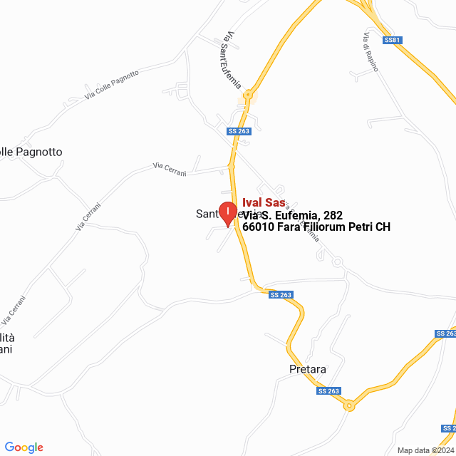 apri la mappa di Ival Sas