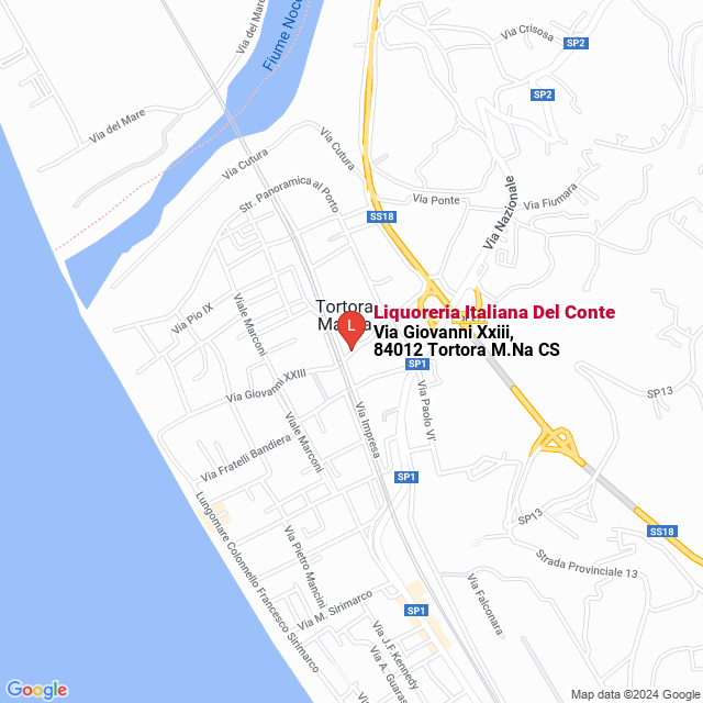 apri la mappa di Liquoreria Italiana Del Conte