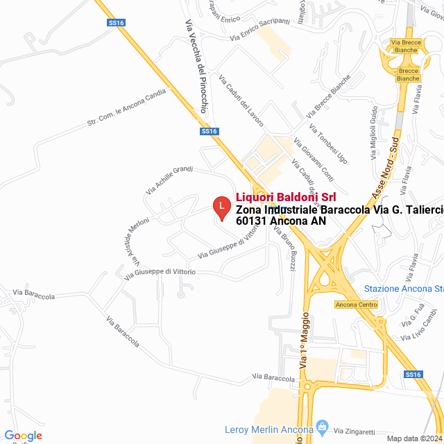 apri la mappa di Liquori Baldoni Srl