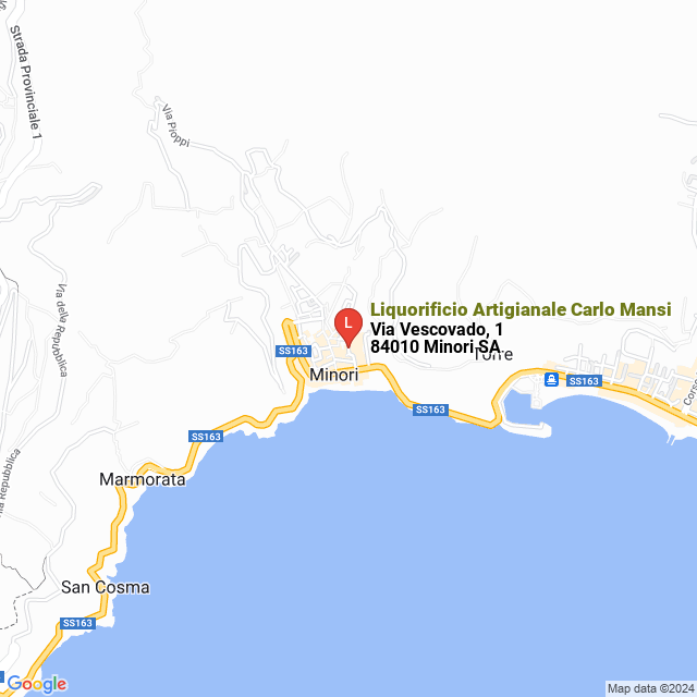 apri la mappa di Liquorificio Artigianale Carlo Mansi