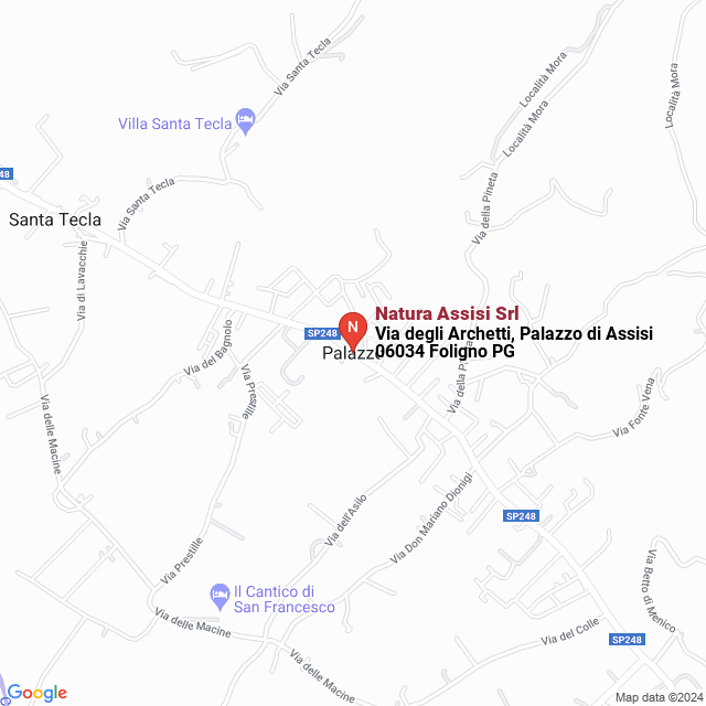 apri la mappa di Natura Assisi Srl