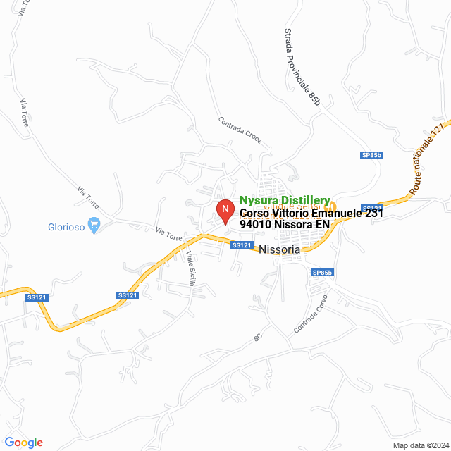 apri la mappa di Nysura Distillery