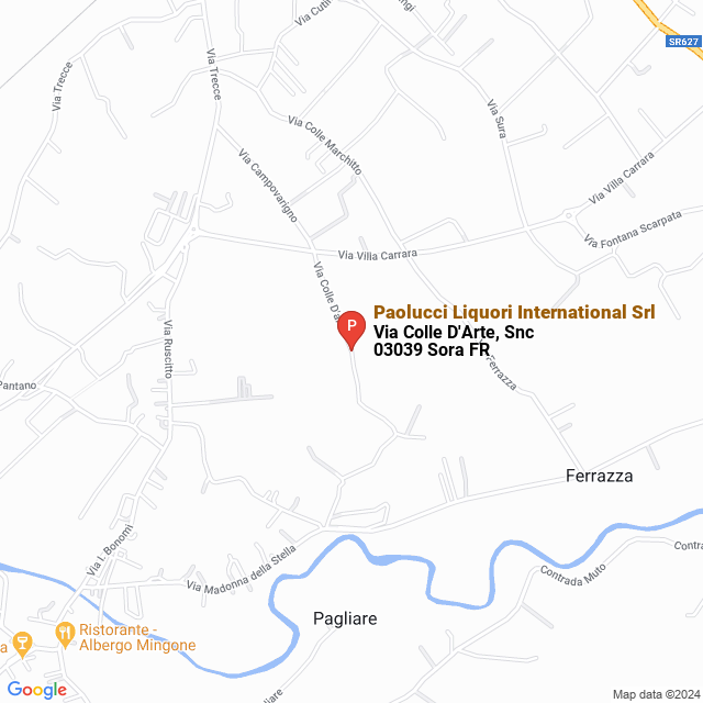 apri la mappa di Paolucci Liquori International Srl