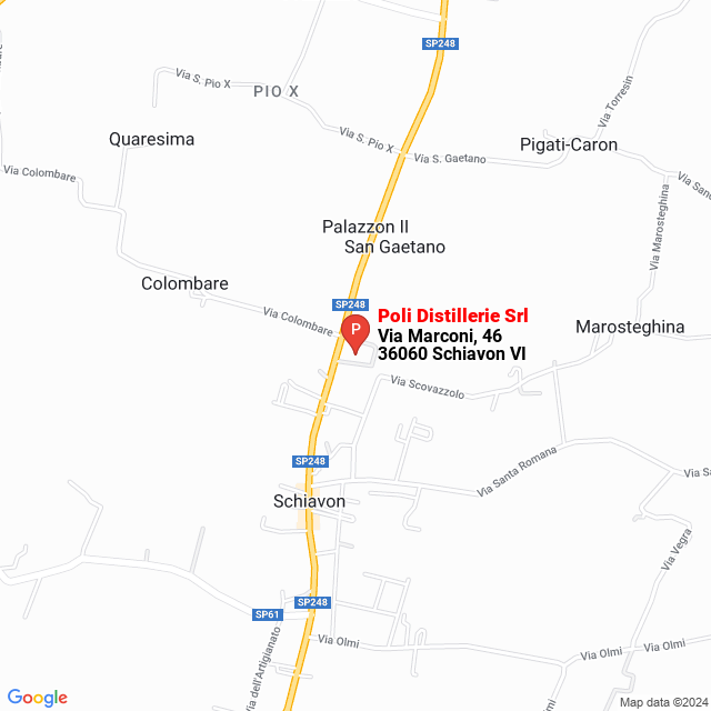 apri la mappa di Poli Distillerie Srl