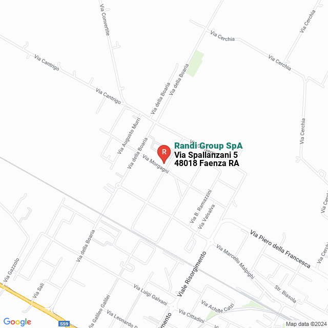 apri la mappa di Randi Group SpA