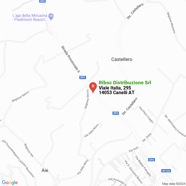 apri la mappa di Riboc Distribuzione Srl