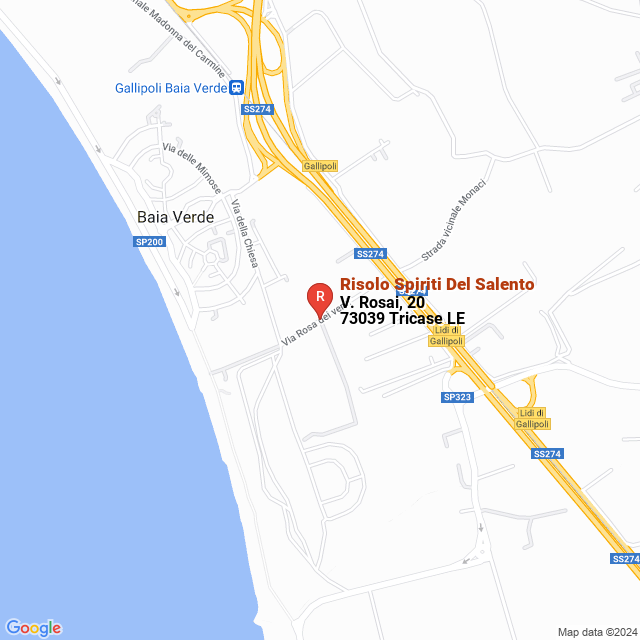 apri la mappa di Risolo Spiriti Del Salento