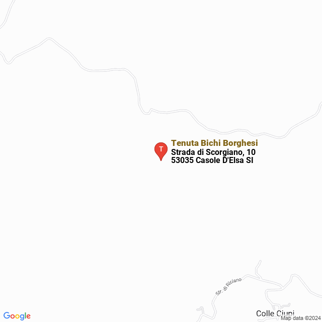 apri la mappa di Tenuta Bichi Borghesi