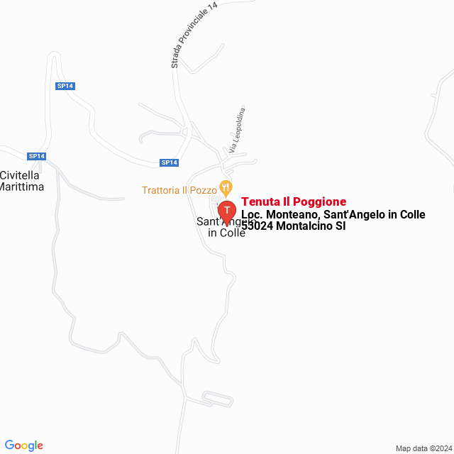 apri la mappa di Tenuta Il Poggione