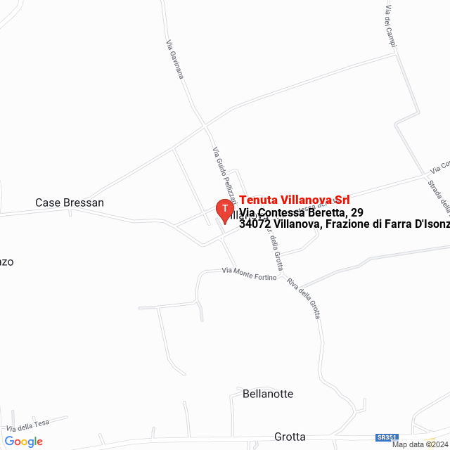apri la mappa di Tenuta Villanova Srl
