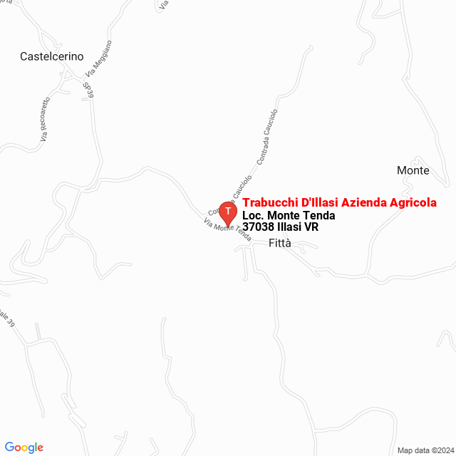 apri la mappa di Trabucchi D‘Illasi Azienda Agricola