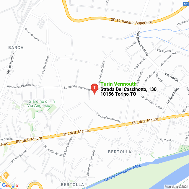 apri la mappa di Turin Vermouth