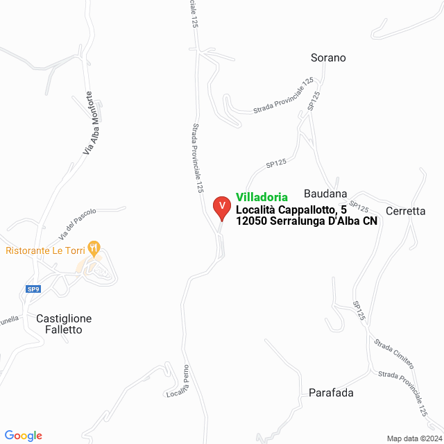 apri la mappa di Villadoria