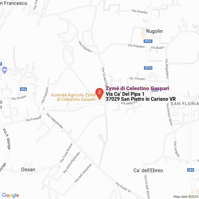 apri la mappa di Zymé di Celestino Gaspari
