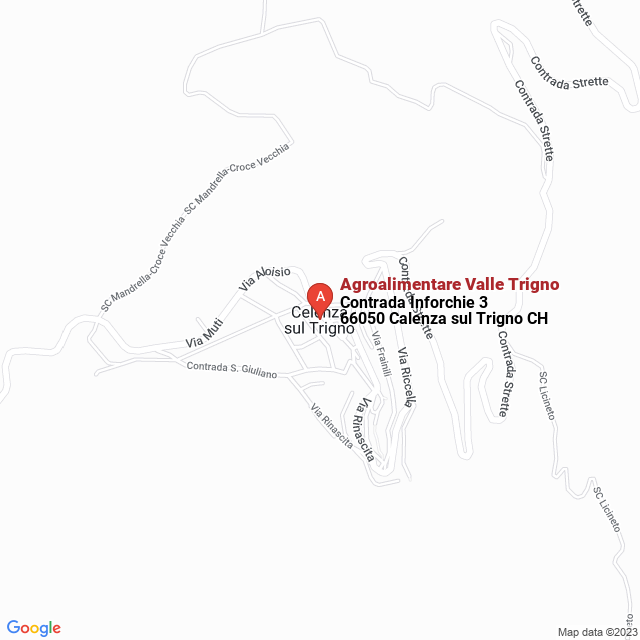 apri la mappa di Agroalimentare Valle Trigno
