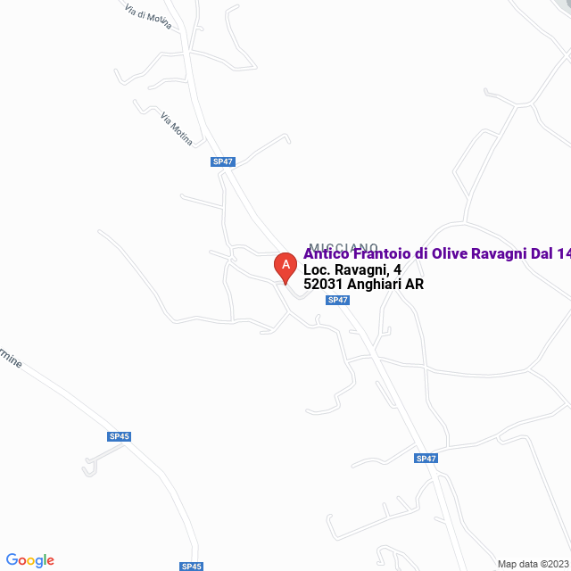apri la mappa di Antico Frantoio di Olive Ravagni Dal 1421