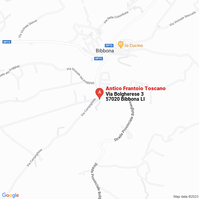 apri la mappa di Antico Frantoio Toscano