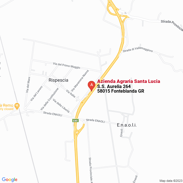 apri la mappa di Azienda Agraria Santa Lucia