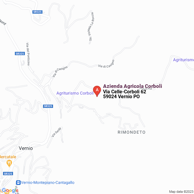 apri la mappa di Azienda Agricola Corboli