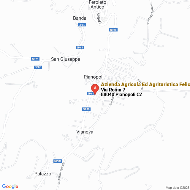apri la mappa di Azienda Agricola Ed Agrituristica Felice Nanci