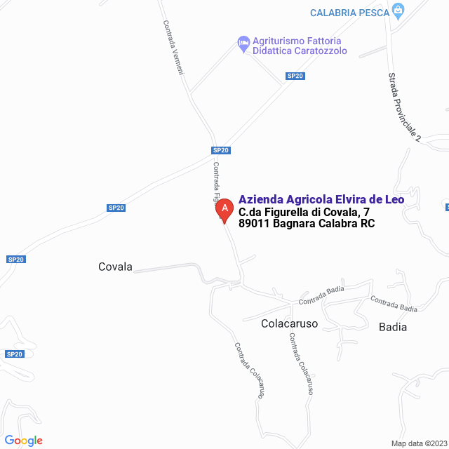 apri la mappa di Azienda Agricola Elvira de Leo