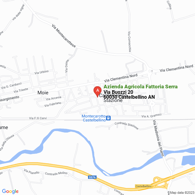 apri la mappa di Azienda Agricola Fattoria Serra