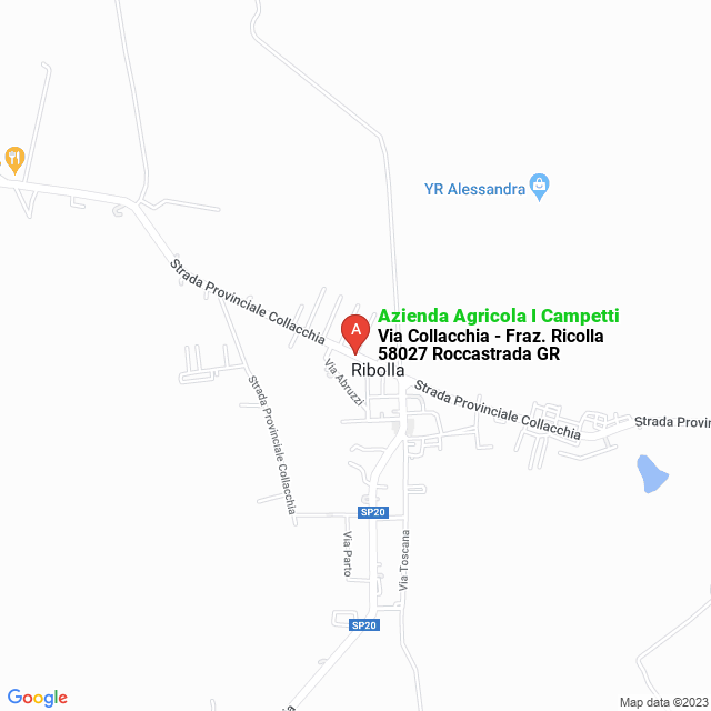 apri la mappa di Azienda Agricola I Campetti