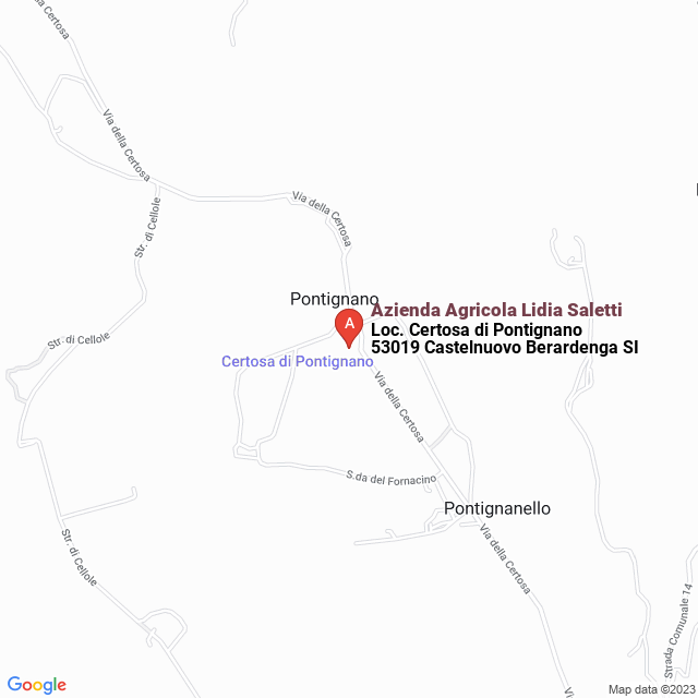 apri la mappa di Azienda Agricola Lidia Saletti