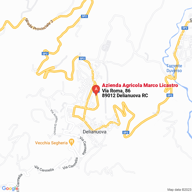 apri la mappa di Azienda Agricola Marco Licastro