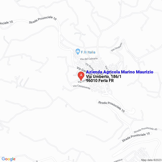 apri la mappa di Azienda Agricola Marino Maurizio