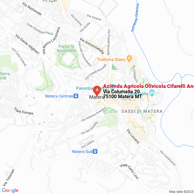apri la mappa di Azienda Agricola Olivicola Cifarelli Angela