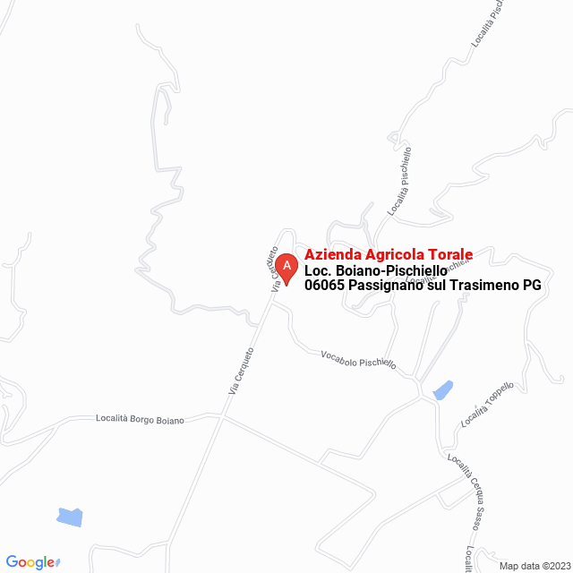 apri la mappa di Azienda Agricola Torale