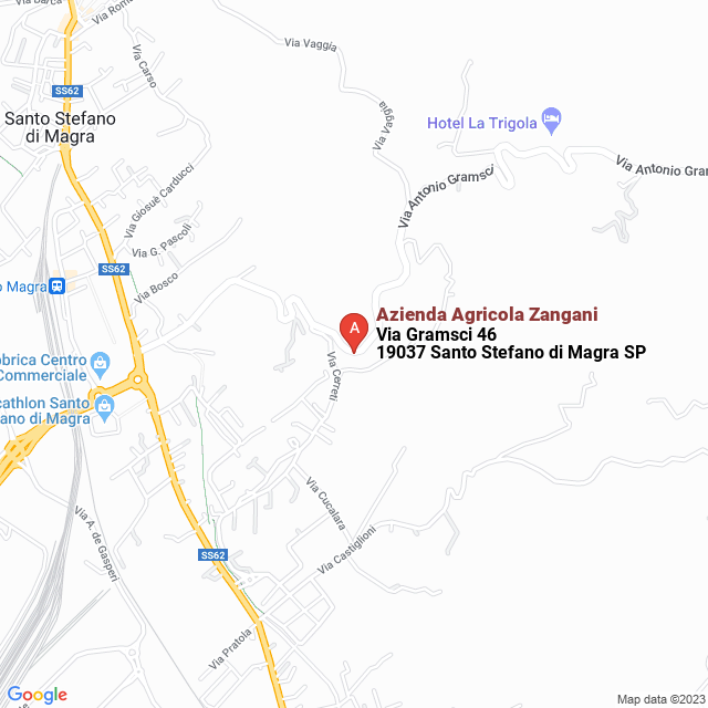 apri la mappa di Azienda Agricola Zangani