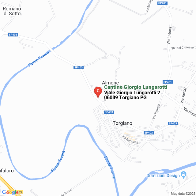 apri la mappa di Cantine Giorgio Lungarotti