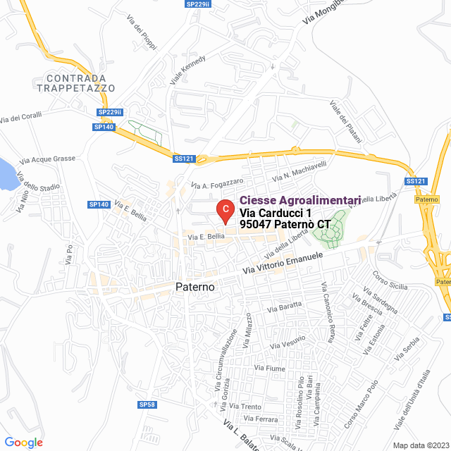 apri la mappa di Ciesse Agroalimentari