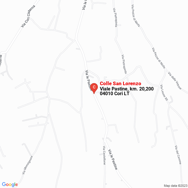 apri la mappa di Colle San Lorenzo